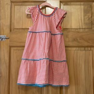 Mini Boden Girls' Flare Dress. Size 2-3T.